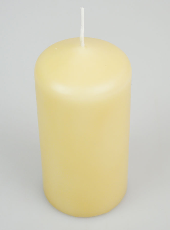 Bougie Décoration 12cm - Beige (pic 2)