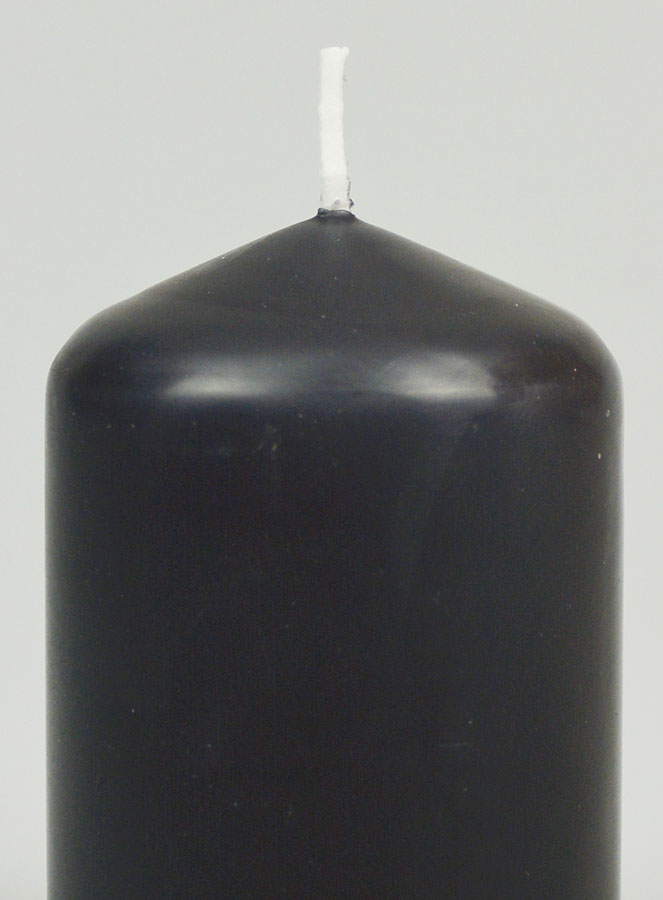 Bougie Décoration 8cm - Anthracite (pic 3)