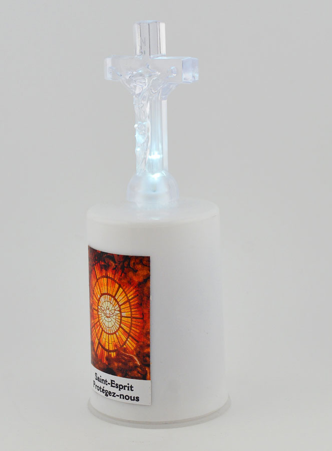 Bougie d'Église à Led Saint Esprit (pic 3)