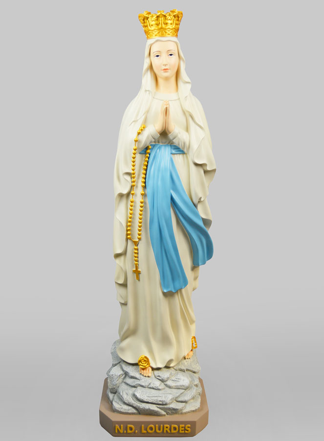 Statue Religieuse Vierge Marie Reine du Ciel - 80cm (pic 1)
