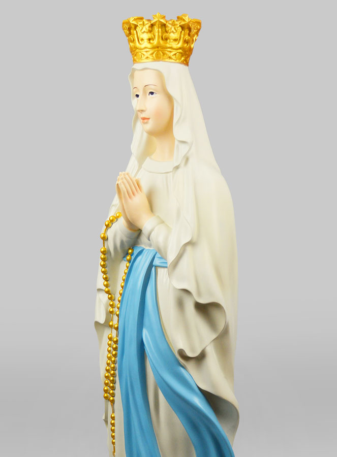 Statue Religieuse Vierge Marie Reine du Ciel - 80cm (pic 4)