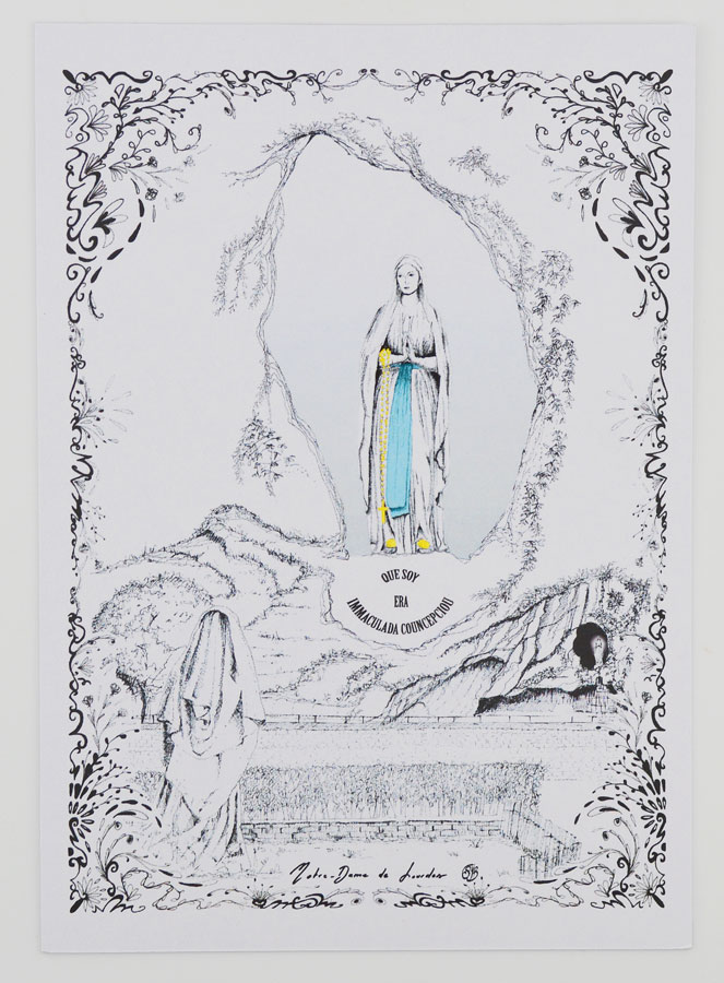 Carte de Notre Dame de Lourdes (pic 1)