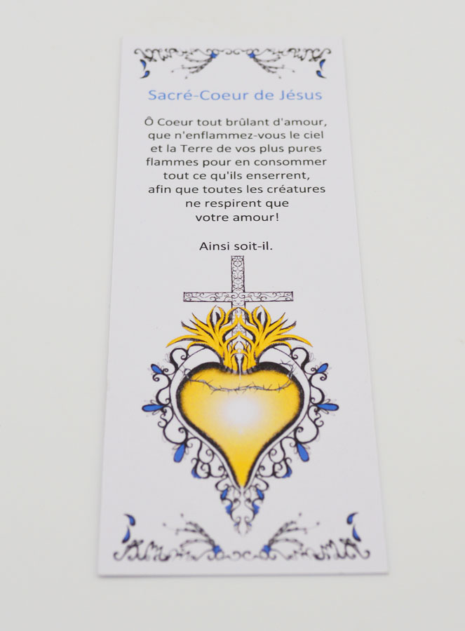 Signet de Prière - Prière au Sacré Coeur (pic 2)