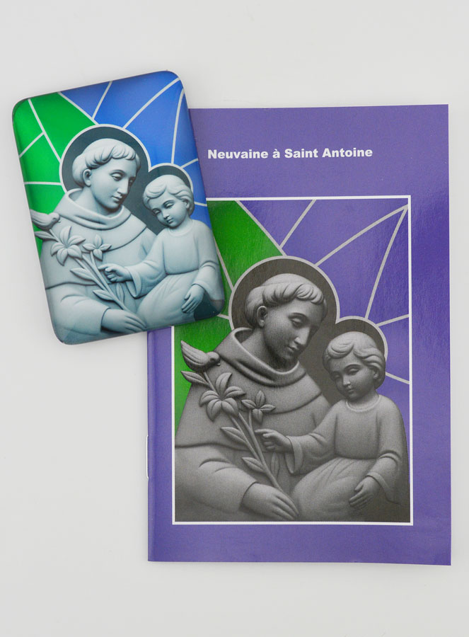 Magnet & Livret de Neuvaine - Saint Antoine (pic 1)