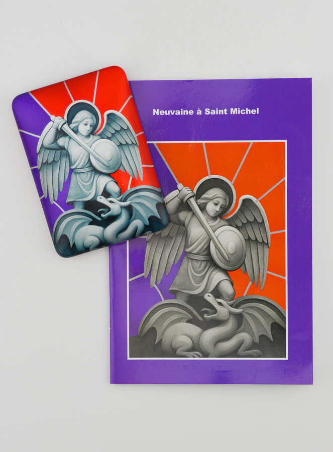 Magnet & Livret de Neuvaine - Saint Michel (pic 1)
