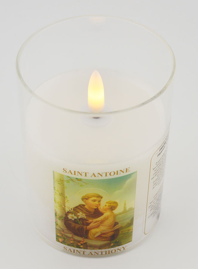 Veilleuse LED - Prière de Saint Antoine (pic 2)