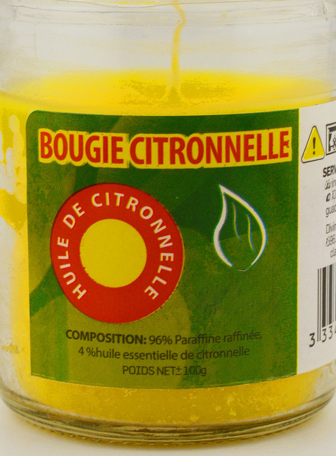 Bougie Verre à la Citronnelle (pic 3)