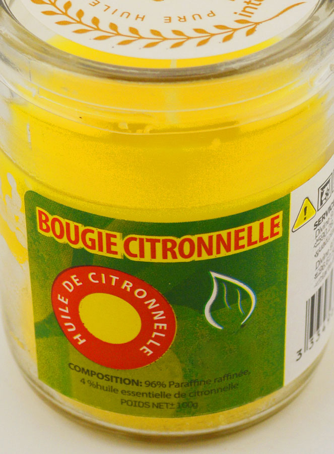 Bougie Verre à la Citronnelle (pic 4)