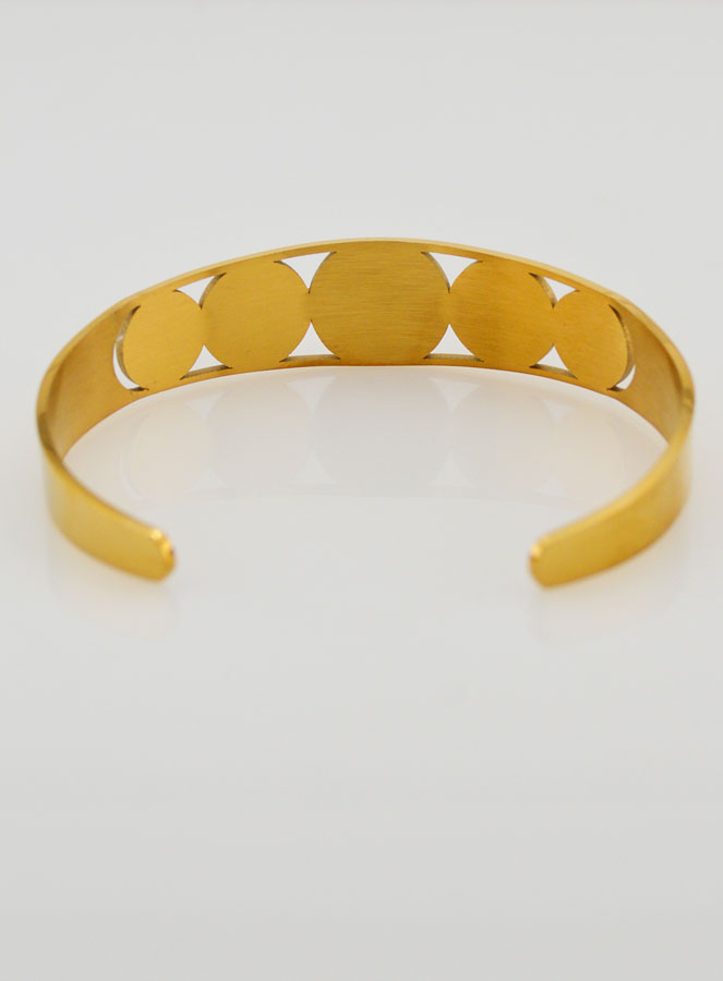 Bracelet Manchette Doré ND du Mont Carmel (pic 4)