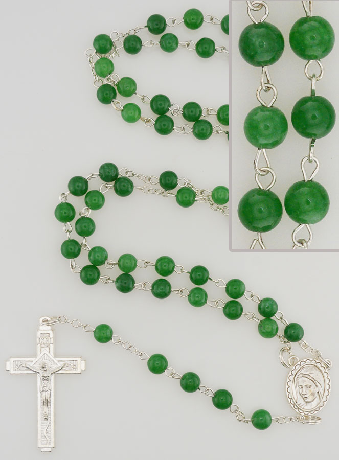 Chapelet Pierres Naturelles - Jade (pic 1)