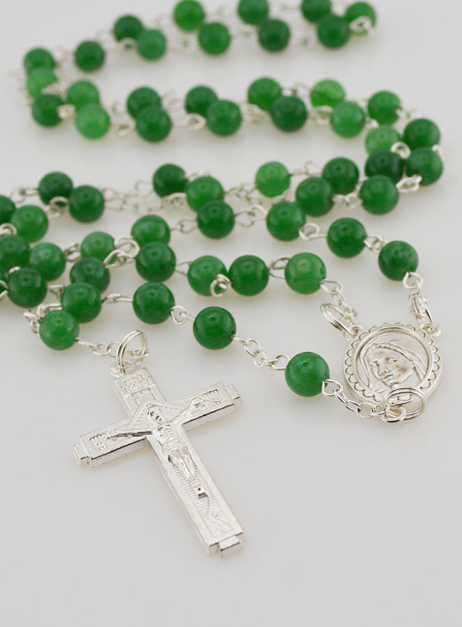 Chapelet Pierres Naturelles - Jade (pic 2)