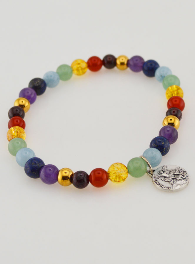 Bracelet 7 Archanges - Médaille St Michel (pic 4)