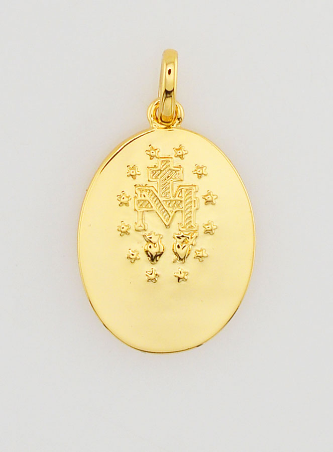 Médaille Miraculeuse à Personnaliser - 18mm (pic 4)