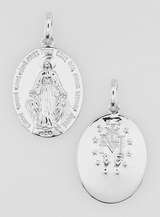 Médaille Miraculeuse à Personnaliser - 18mm (pic 1)