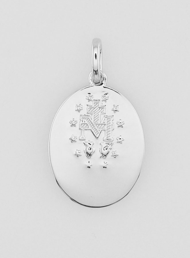 Médaille Miraculeuse à Personnaliser - 18mm (pic 4)