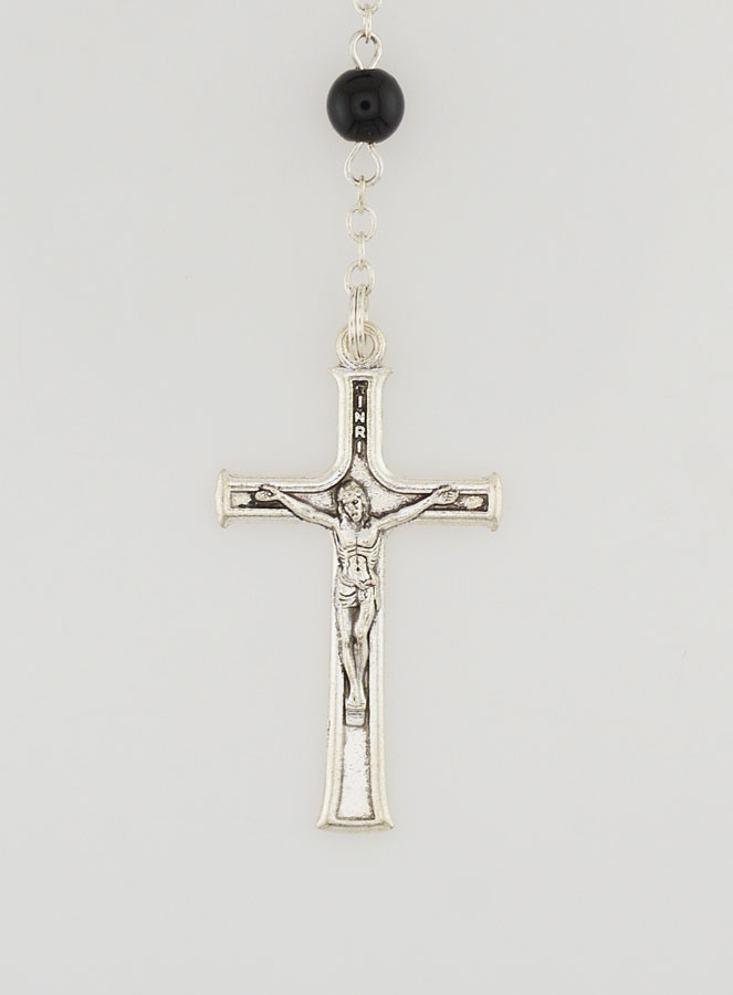 Chapelet Pierres Naturelles - Onyx Noir (pic 3)