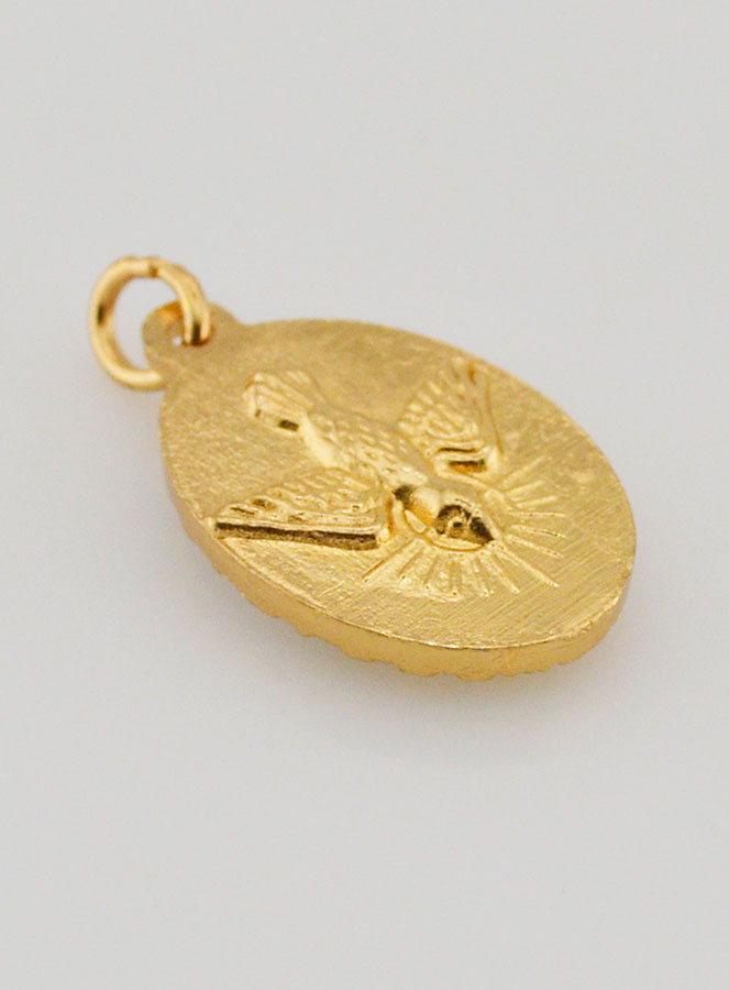 Médaille Bord Torsadé 25mm - Saint Expedit (pic 4)