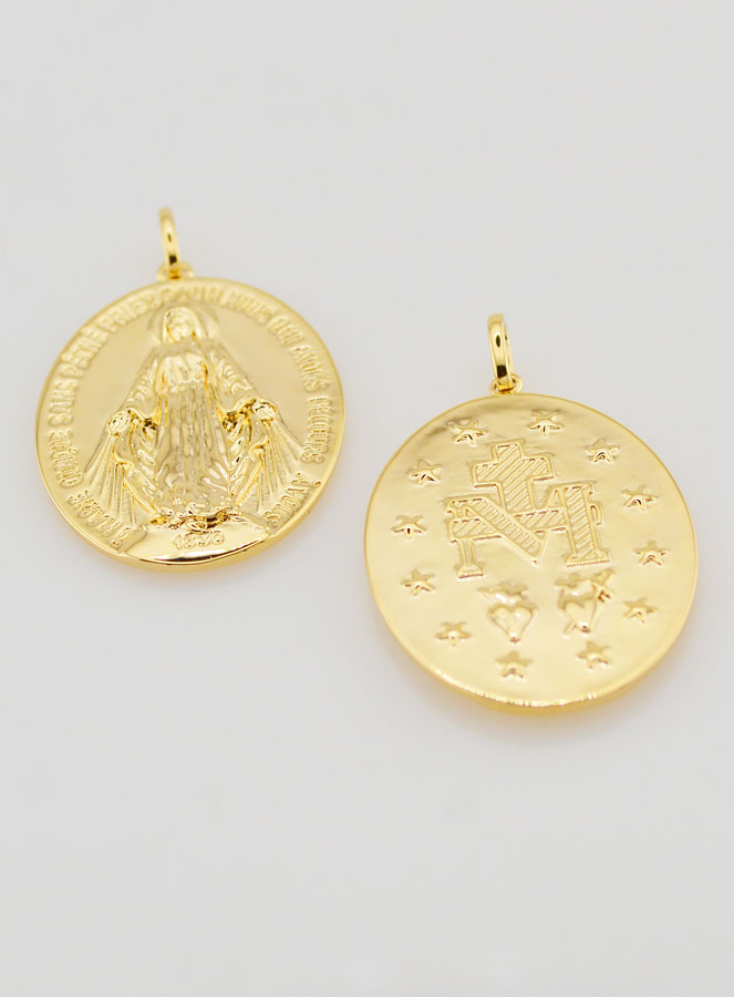 Médaille Miraculeuse Prestige - 30mm (pic 2)