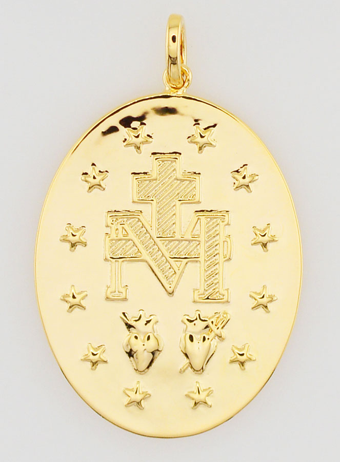 Médaille Miraculeuse Prestige - 26mm (pic 4)