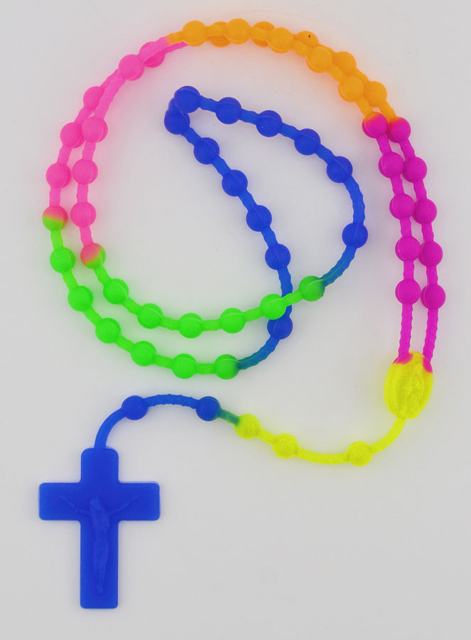 Chapelet Enfant Fluo Multicolore (pic 1)