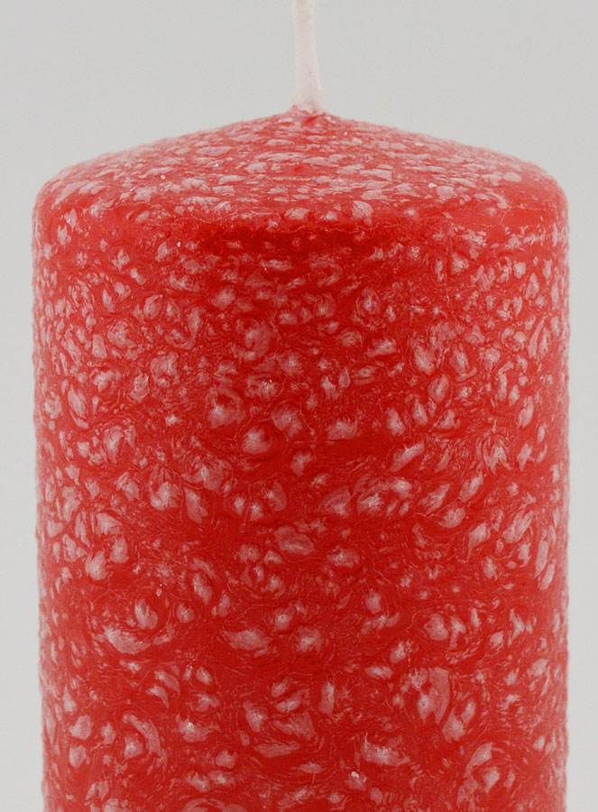 Bougie de Décoration Effet Polaire - Rouge (pic 3)