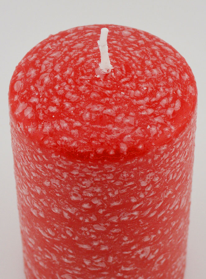 Bougie de Décoration Effet Polaire - Rouge (pic 4)