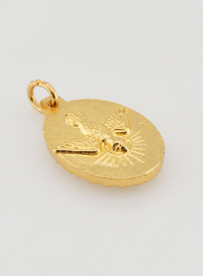 Médaille Bord Torsadé 25mm - Jésus de Prague (pic 4)