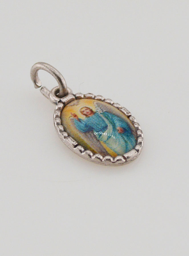Médaille Bord Torsadé 15mm - Saint Gabriel (pic 3)