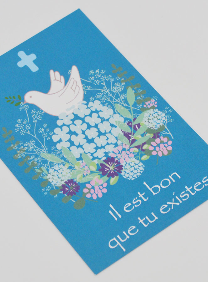 Carte de Confirmation - Colombe (pic 3)