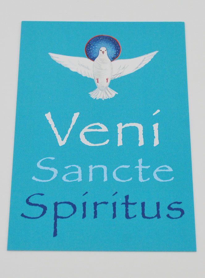 Carte de Confirmation - Veni Sancte Spiritus (pic 2)