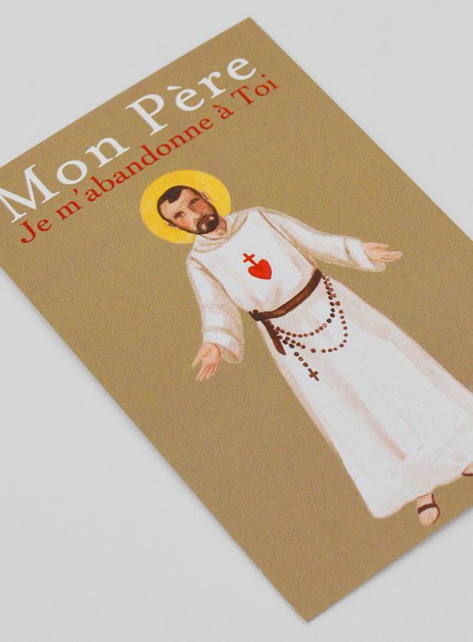 Carte de Prière d'Abandon - St Charles de Foucauld (pic 3)