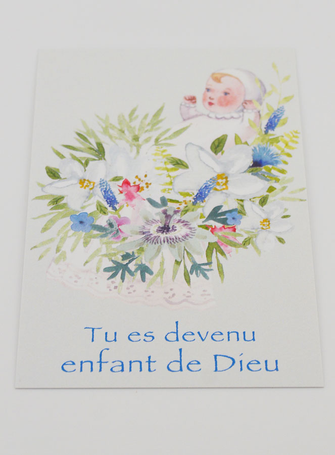 Carte de Baptême - Enfant de Dieu (pic 2)