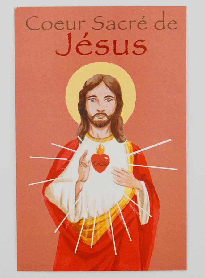 Carte de Communion - Sacré Coeur de Jésus (pic 1)