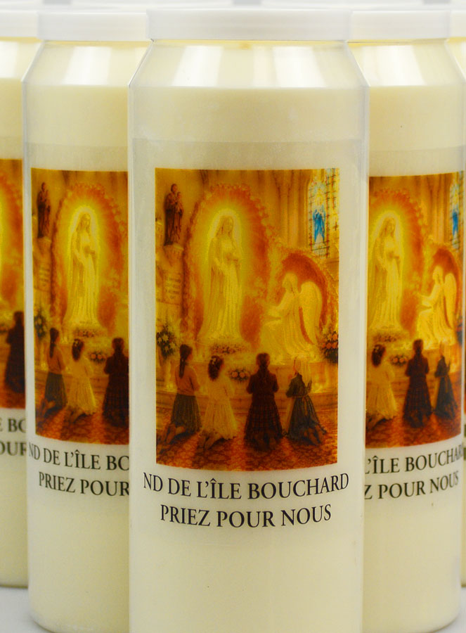 Lot de 10 Bougies de Neuvaine ND de l'Île Bouchard (pic 3)