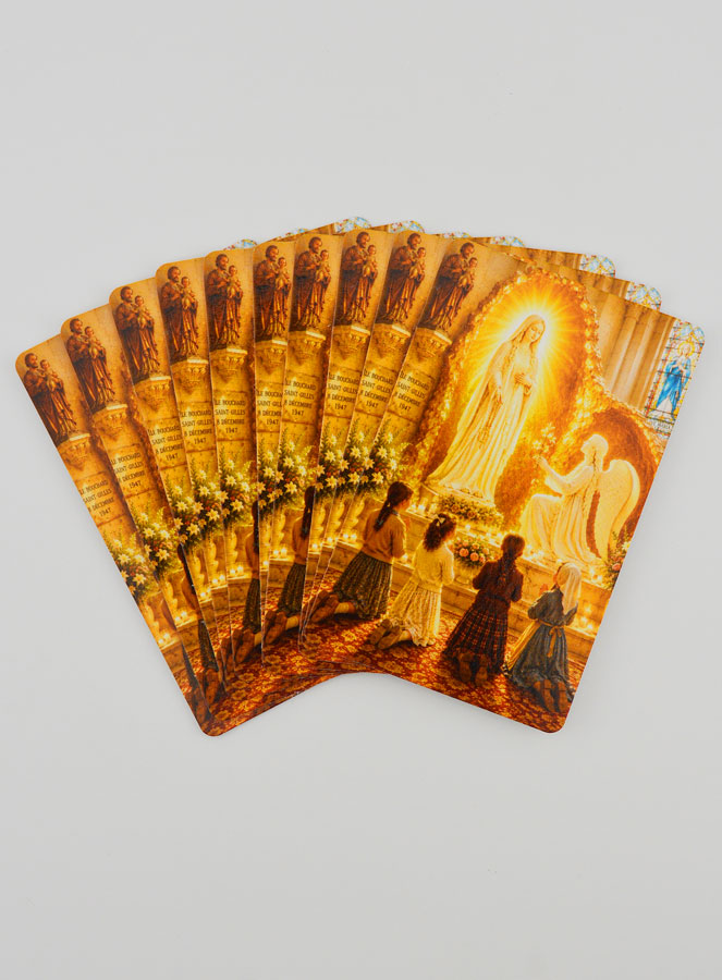 Lot de 10 Cartes de Prière ND de l'Île Bouchard (pic 1)
