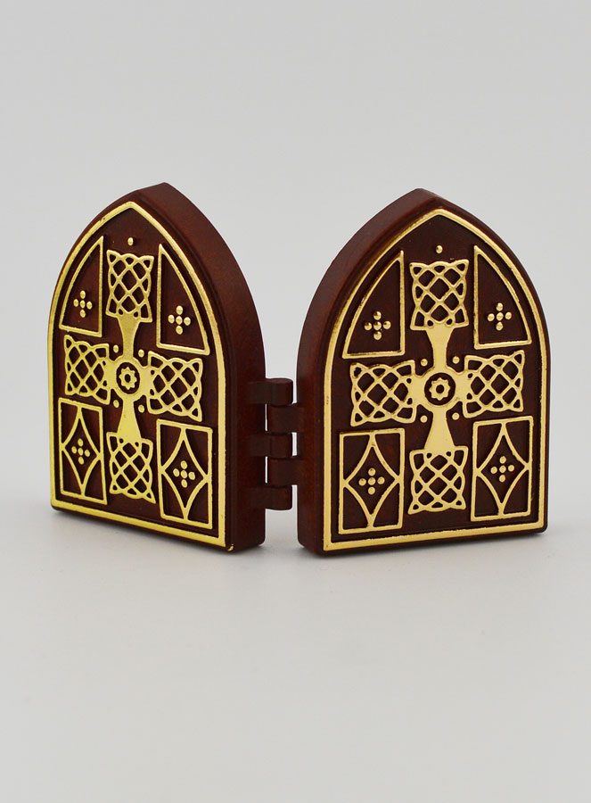 Icône Diptyque Mini - Christ & Miraculeuse (pic 4)
