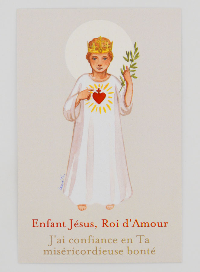 Carte de Communion - Roi d'Amour (pic 1)