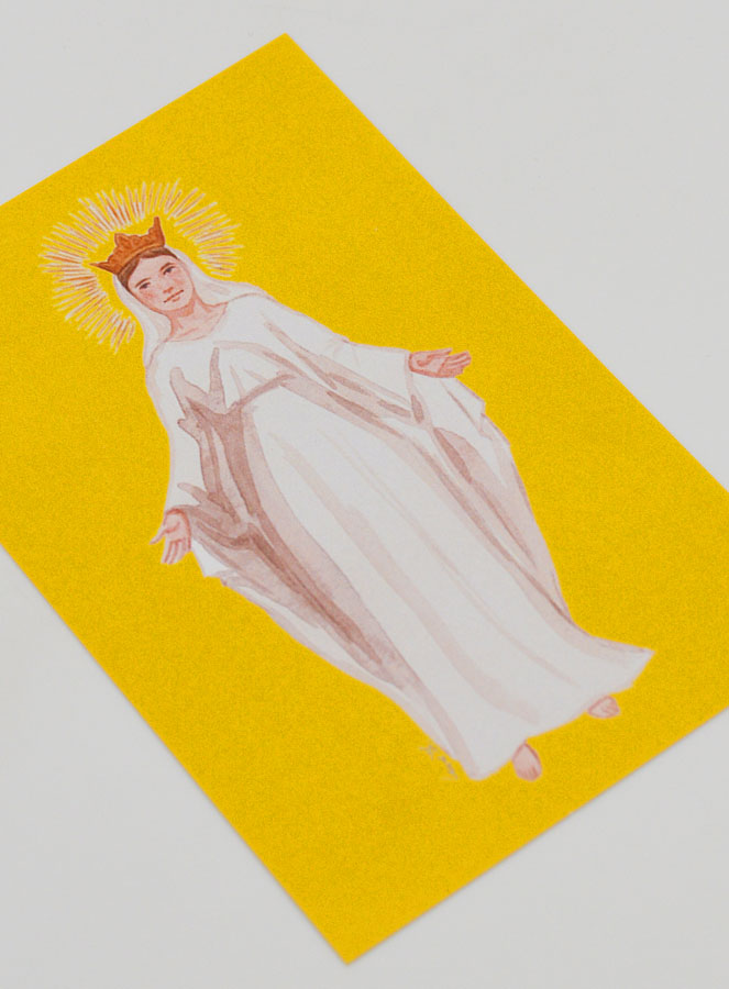 Carte de Prière à Marie - Prière du Souvenez-vous (pic 3)
