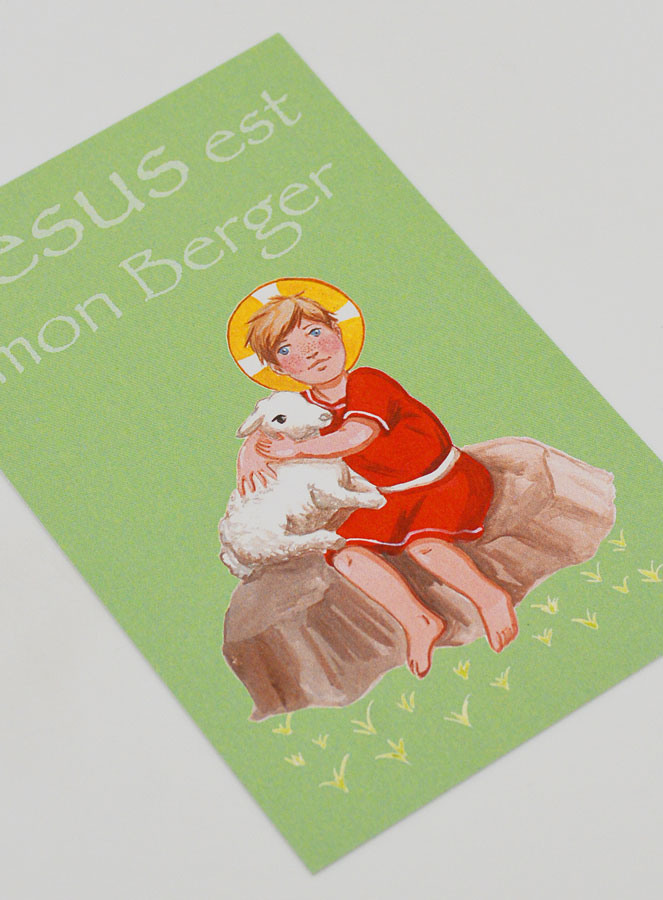 Carte de Communion - Jésus Mon Berger (pic 3)