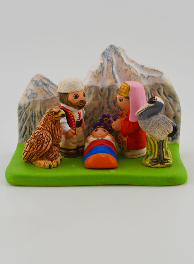 Crèche de Noël du Monde - Nativité Arménie (pic 1)