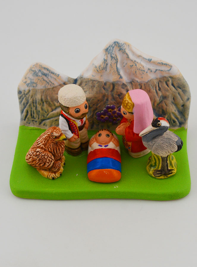 Crèche de Noël du Monde - Nativité Arménie (pic 2)