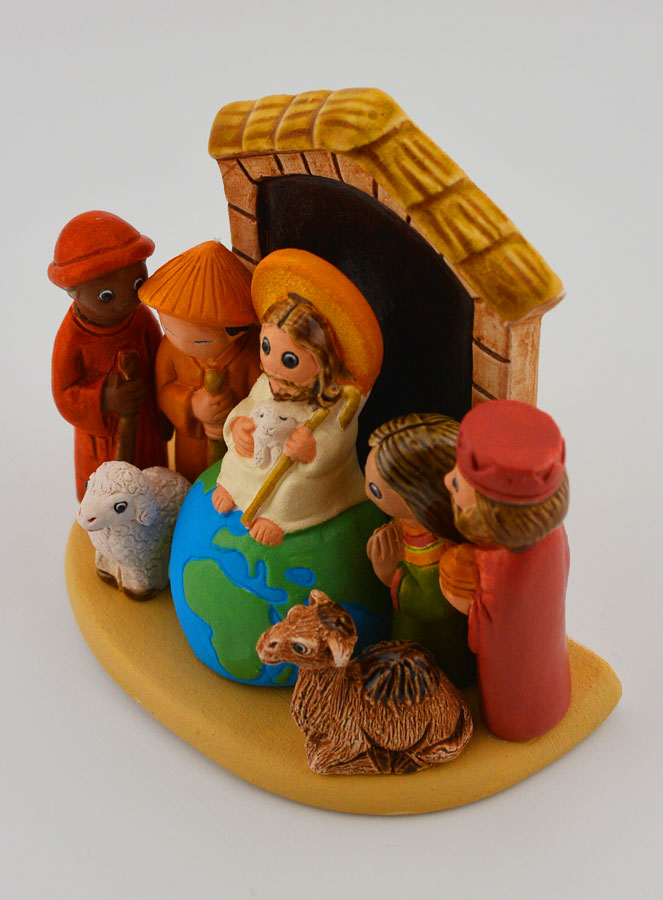 Crèche de Noël du Monde - Christ bon Pasteur (pic 3)