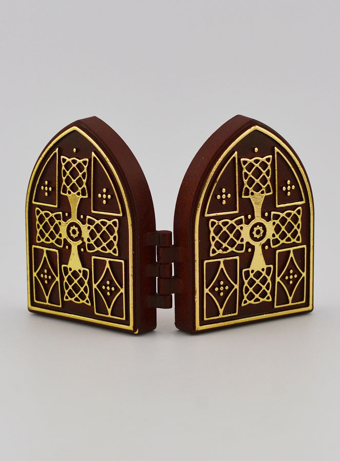 Icône Diptyque Mini - Christ Pantocrator & Ste Famille (pic 4)