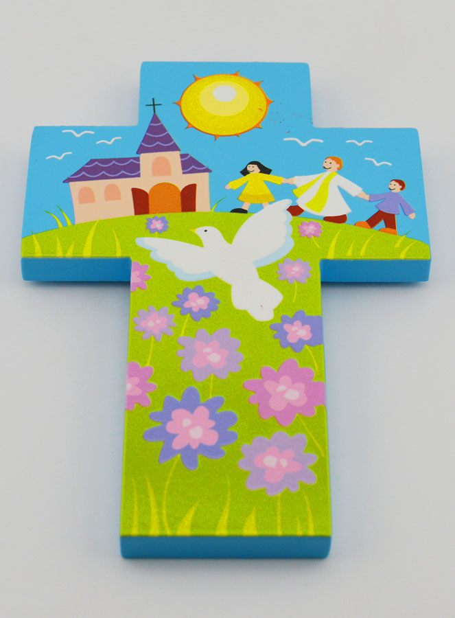 Cadeau de Confirmation - Croix Enfant Prêtre & St Esprit (pic 2)