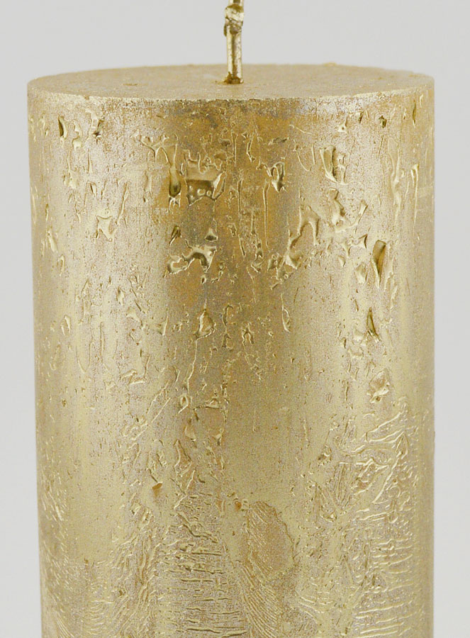 Bougie de Noël Moderne - Champagne (pic 3)