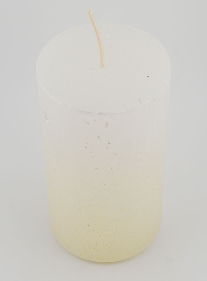Bougie de Décoration Moderne - Blanc Nacré (pic 2)