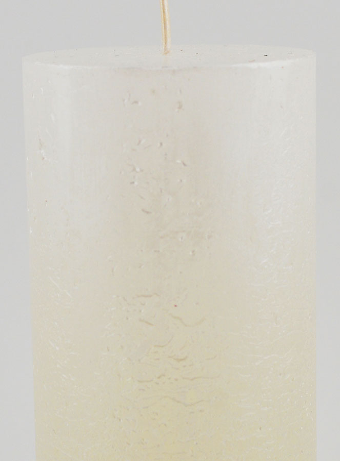 Bougie de Décoration Moderne - Blanc Nacré (pic 3)