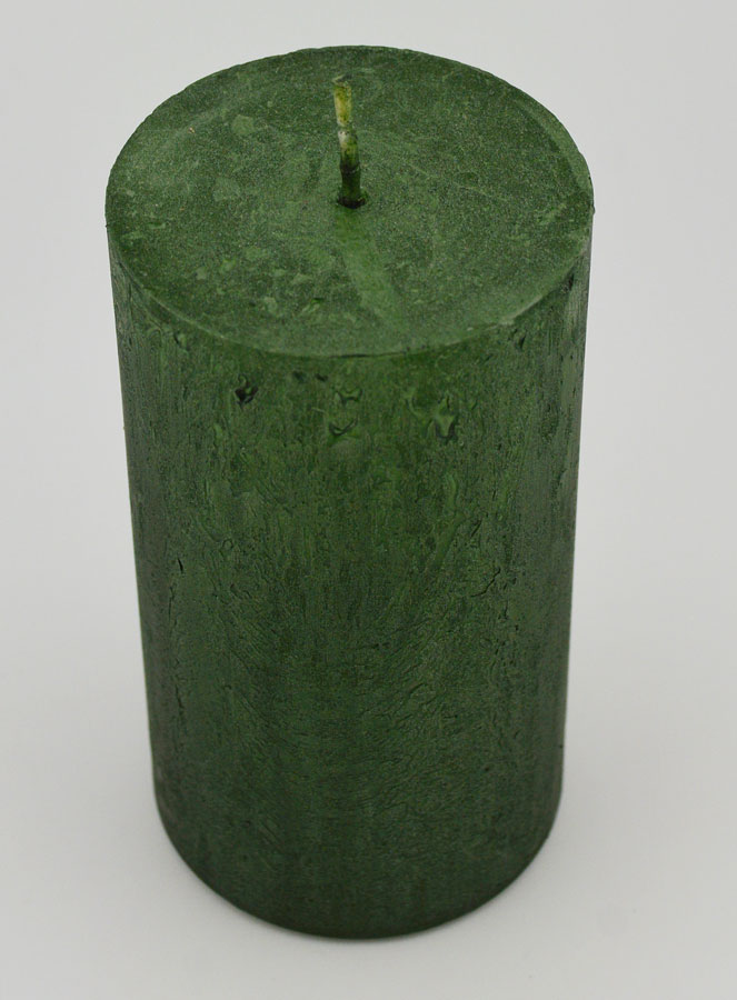Bougie de Noël Moderne - Vert Sapin (pic 2)
