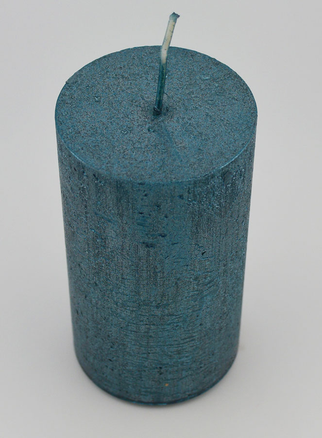 Bougie de Décoration Moderne - Bleu Vert (pic 2)