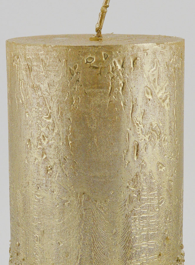 Bougie Décoration Effet Pépite - Champagne (pic 3)